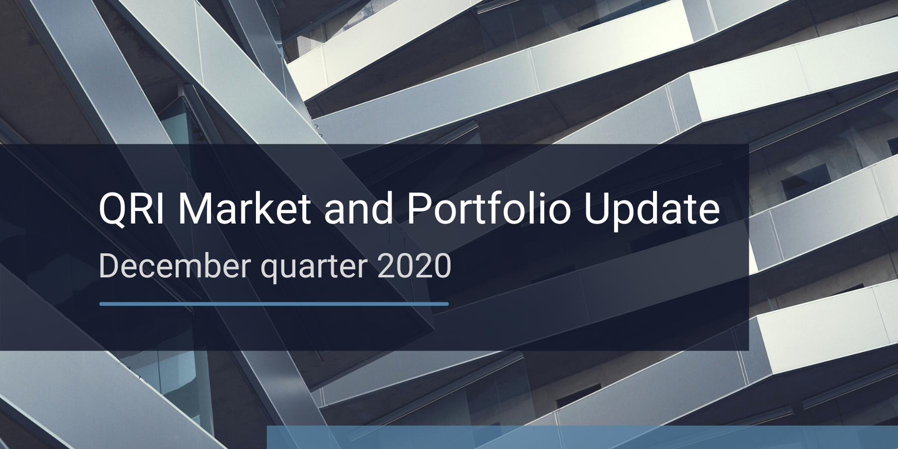 QRI Market and Portfolio Update - December 2020