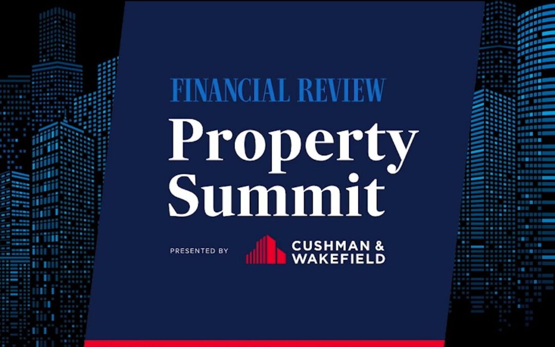 Andrew Schwartz speaks at the AFR's Property Summit